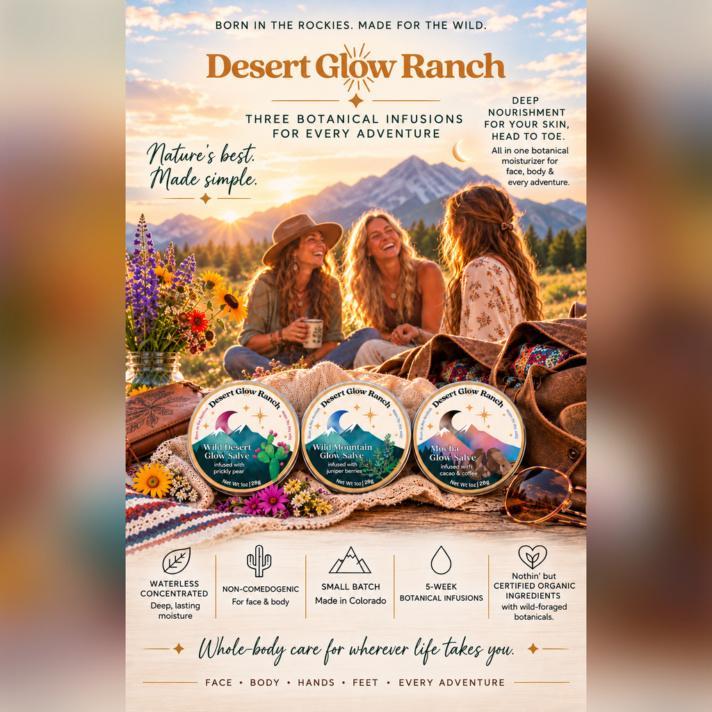 Try All Three Salve Sampler – 1 oz Trio | Botanical Skincare Gift Set